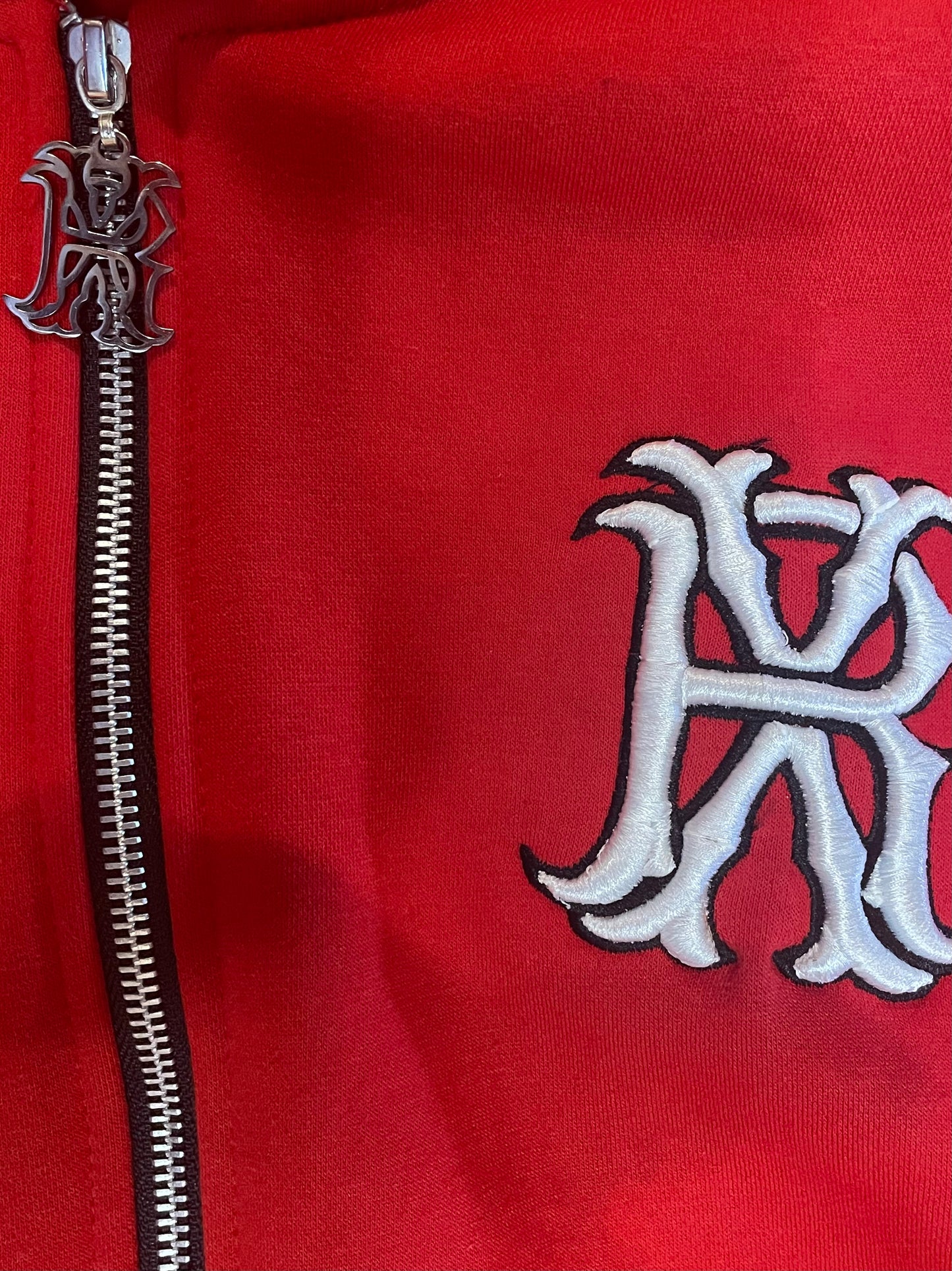 RejectedX Fire Red Zipper Track Suit