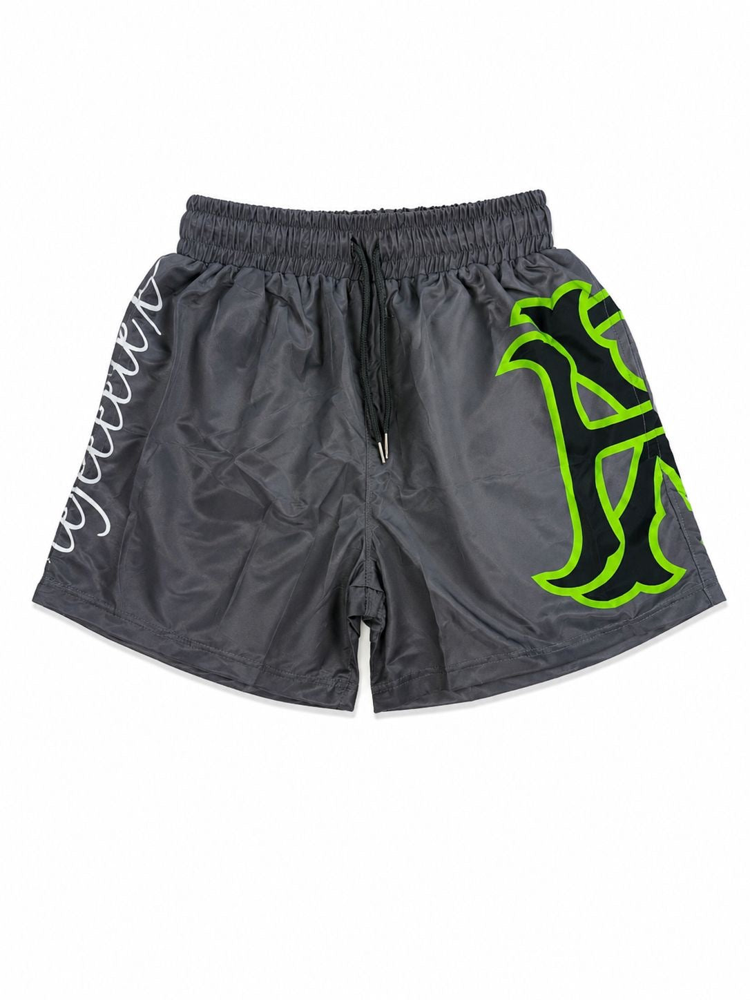 Men's long-sleeved hoodie shirt set with UPF 50+ protection and swim trunks.