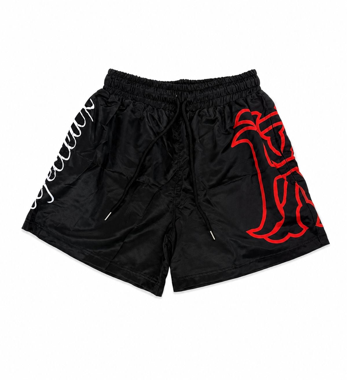 Men's long-sleeved hoodie shirt set with UPF 50+ protection and swim trunks.
