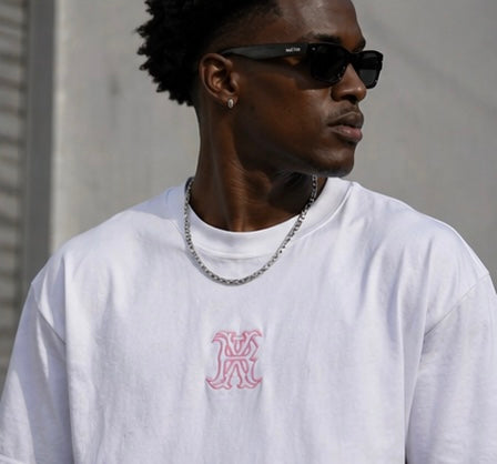 Pink Mens' Short Set
