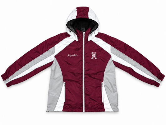 Rejectedx Nylon Tracksuit — Burgundy (Limited Edition)