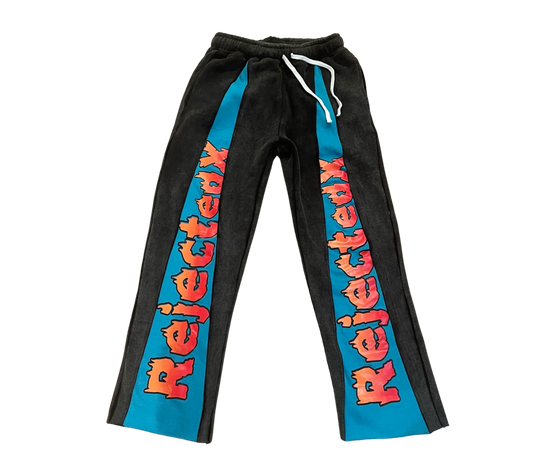 Rejected X We Are The Universe Stacked Flare pants